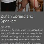 Zonah Spread and Spanked